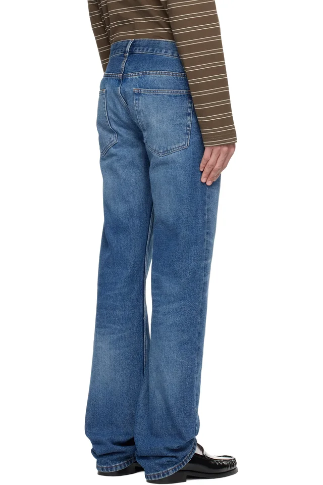 A.P.C. Blue Rescue Jeans, photo 3 of 4 from SSENSE