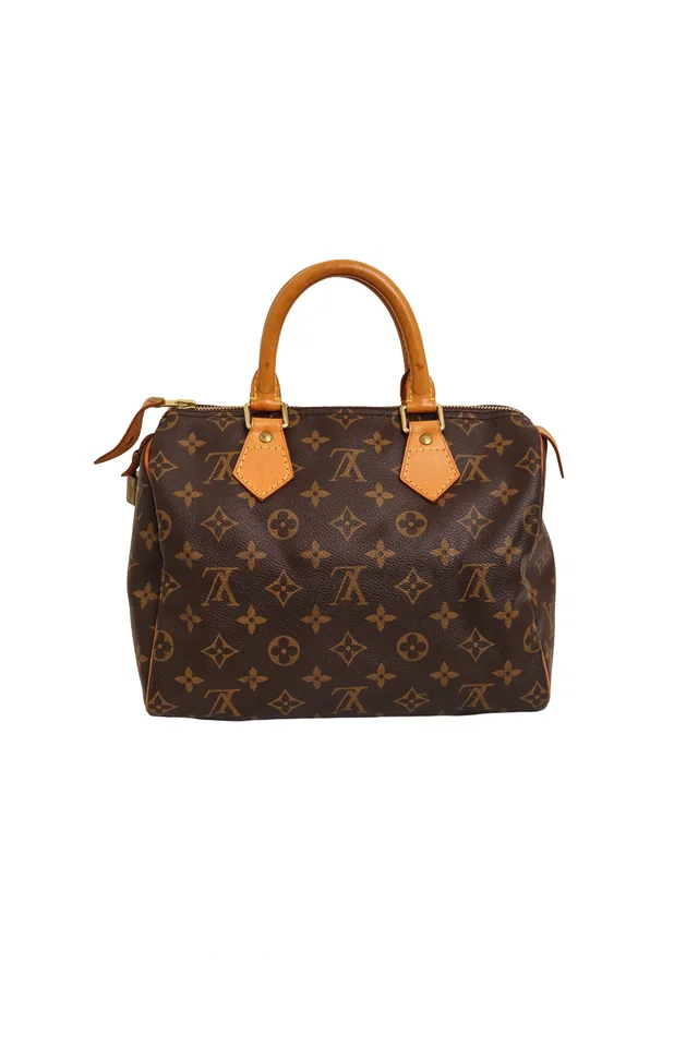 Louis Vuitton Monogram Canvas Speedy 25 Bag in Coated canvas from Recess LA