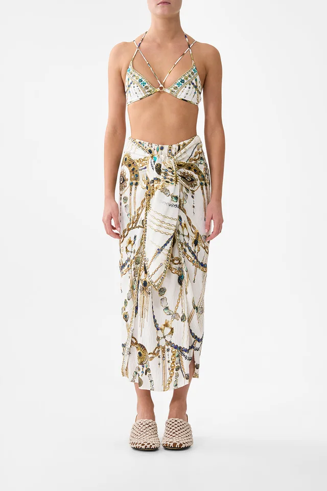 Camilla eBoutique TIE FRONT SKIRT CHAIN GANG from CAMILLA, photo 1 of 1