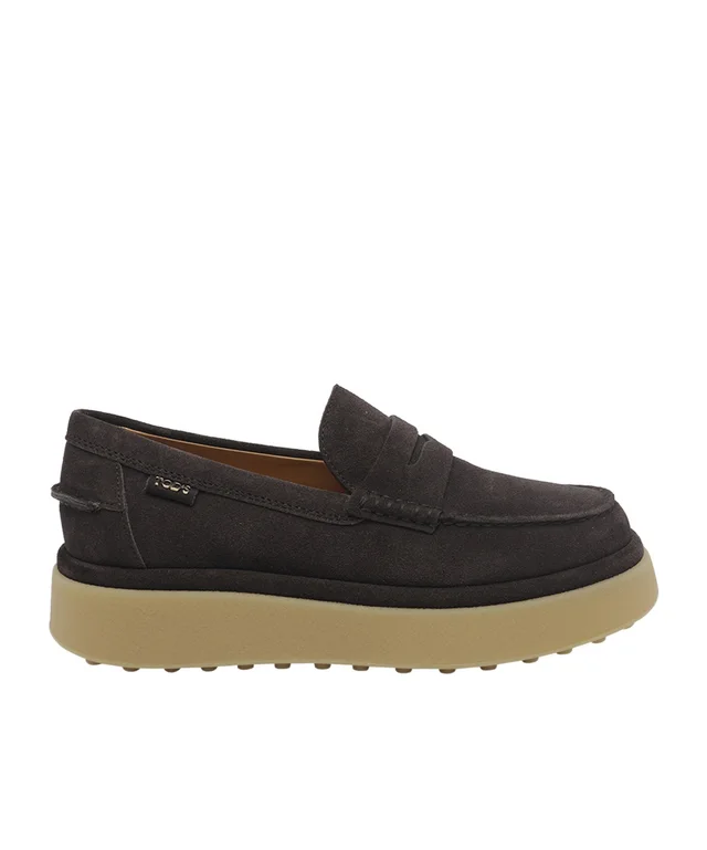 Tod's Logo-Plaque Slip-On Loafers, image 1 of 1 from SENSER