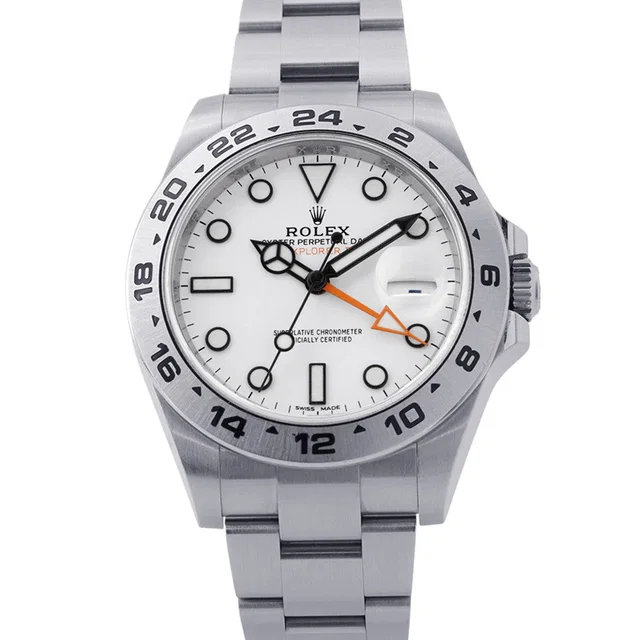 Rolex Explorer II W42mm Stainless Steel White Dial216570 in White from GALLERY RARE
