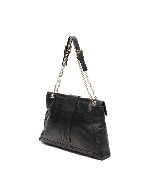 Fendi Maxi Baguette Flap Bag in Leather from A Retro Tale, photo 3 of 8