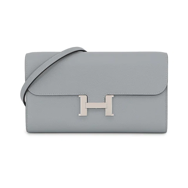 Hermès Constance to Go Green Pantan Evercolor in Green from GALLERY RARE