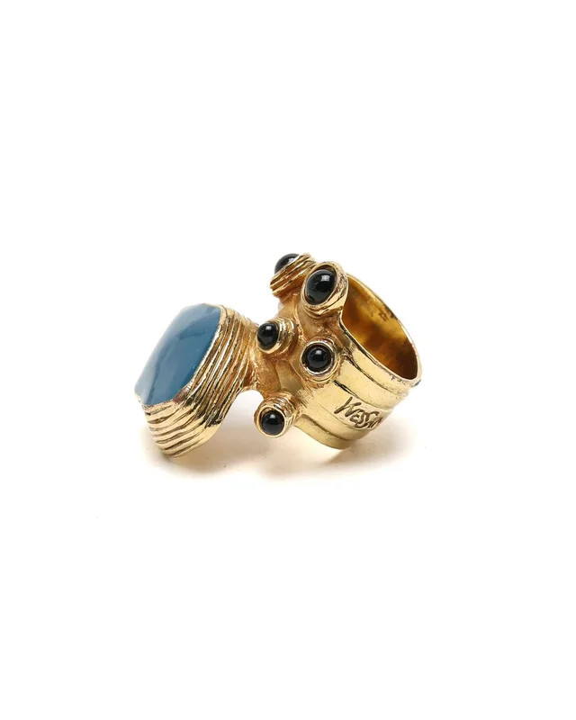 Saint Laurent Vintage Stone Ring from A Retro Tale, photo 2 of 4