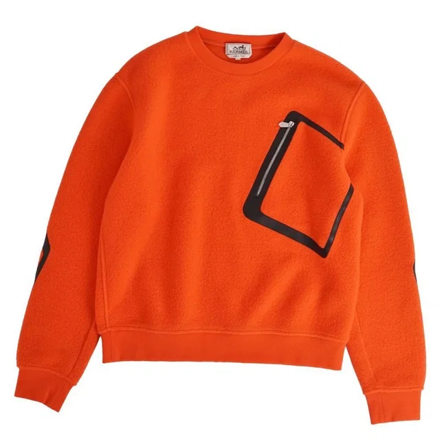 Hermès Knit Sweater Long Sleeves in Lambskin from The Reluxe