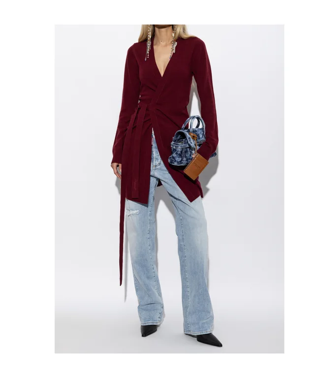 Dsquared2 V-neck tie-front dress, photo 2 of 5 from SENSER