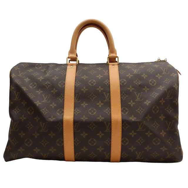 Louis Vuitton 1997 Canvas Monogram Keepall 45 Brown in Brown Canvas from VINTAGE QOO TOKYO