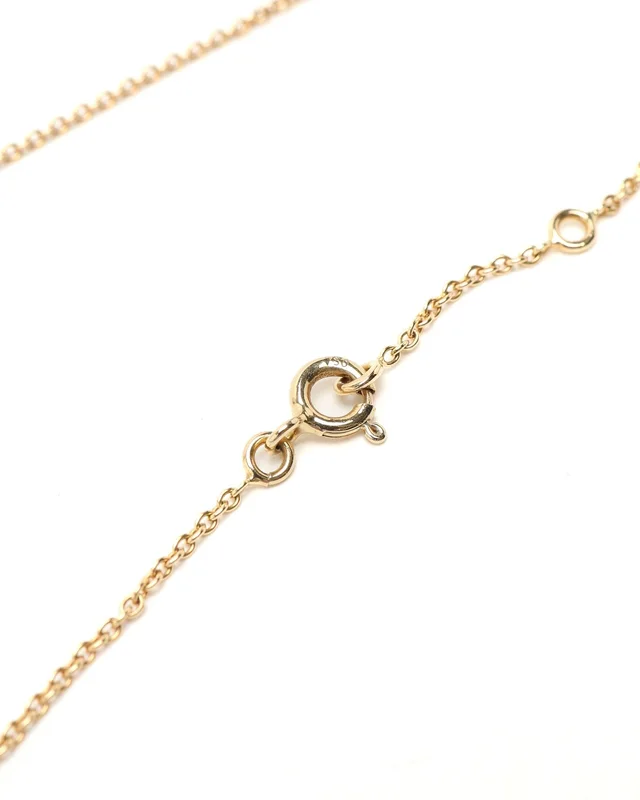 Dior Rose Celeste 18kt Gold Necklace in Pink from A Retro Tale, photo 5 of 7