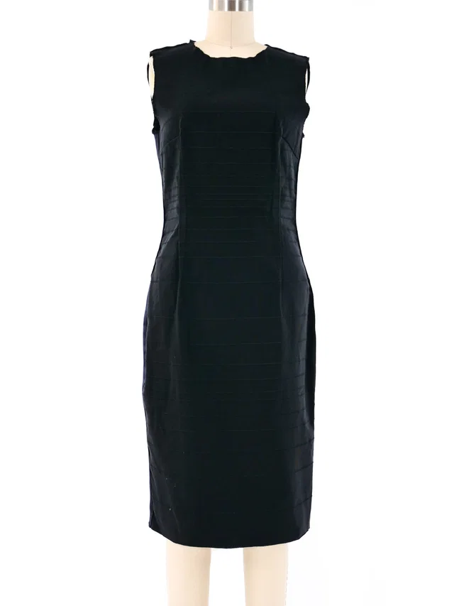 1990s Dolce & Gabbana Striped Shift Dress from Arcade Vintage