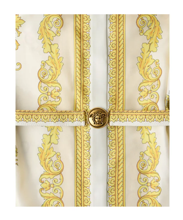 Versace Printed Twill Midi Dress, photo 2 of 2 from SENSER