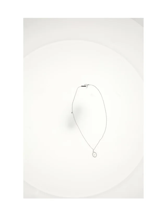 Dior Sculpted Bee Pendant Necklace — Silver Brass Necklaces in Silver from HEWI, photo 2 of 2