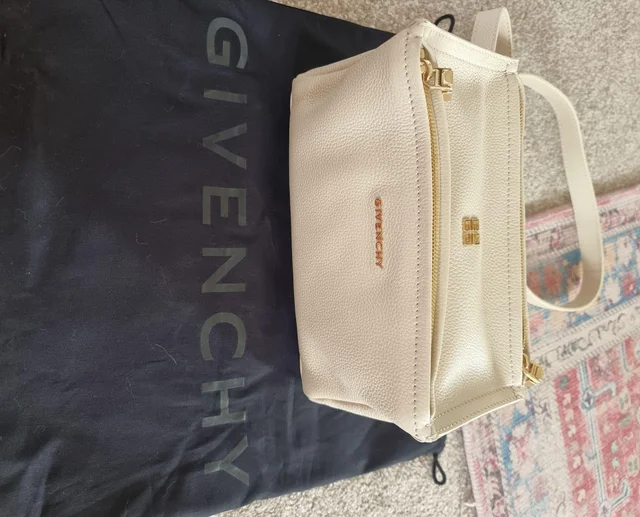 Givenchy Cream Leather Pandora Bag in White Leather from HEWI, photo 4 of 5