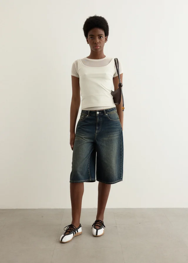 Incu Collection Viaduct Long Denim Short from Incu, photo 1 of 1
