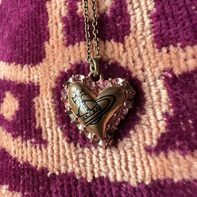 Vivienne Westwood Heart Necklace in gold from Grailed