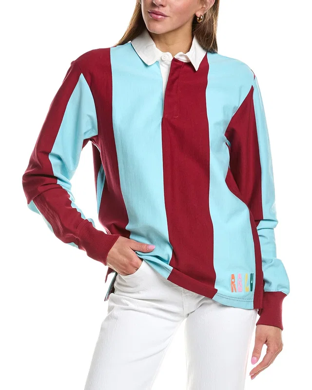 Rowing Blazers La Veste Striped Rugby Shirt, image 1 of 1 from Rue La La