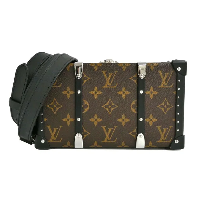 Louis Vuitton Monogram Macassar Neo Wallet Trunk Shoulder Bag in Coated canvas from The Reluxe
