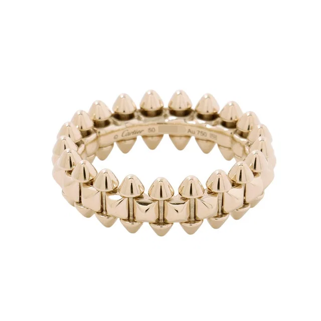 Crash de Cartier Ring Size Small/50/#10B4238450/B4238400 18K Yellow Gold in Yellow from GALLERY RARE
