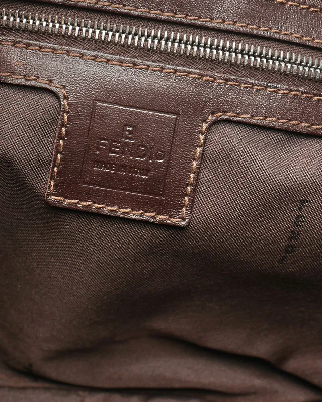 Fendi Zucca Croissant Bag in Canvas from A Retro Tale, photo 9 of 11