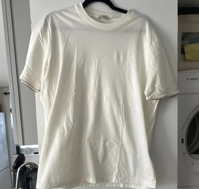 Moncler Men's White T-Shirt in white from Grailed