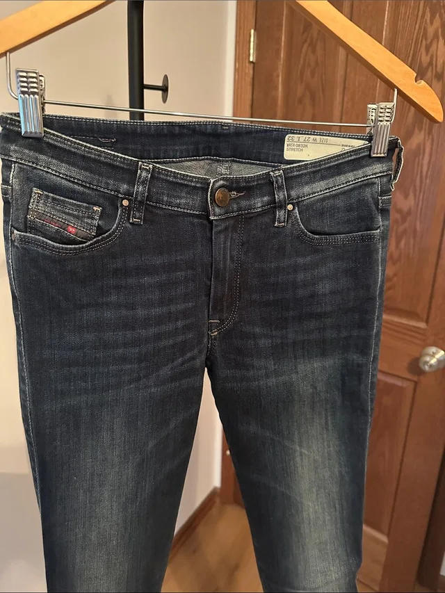 Diesel Doris Super Slim Skinny Jeans - Dark Blue, Size 27x32 in blue Denim from Poshmark