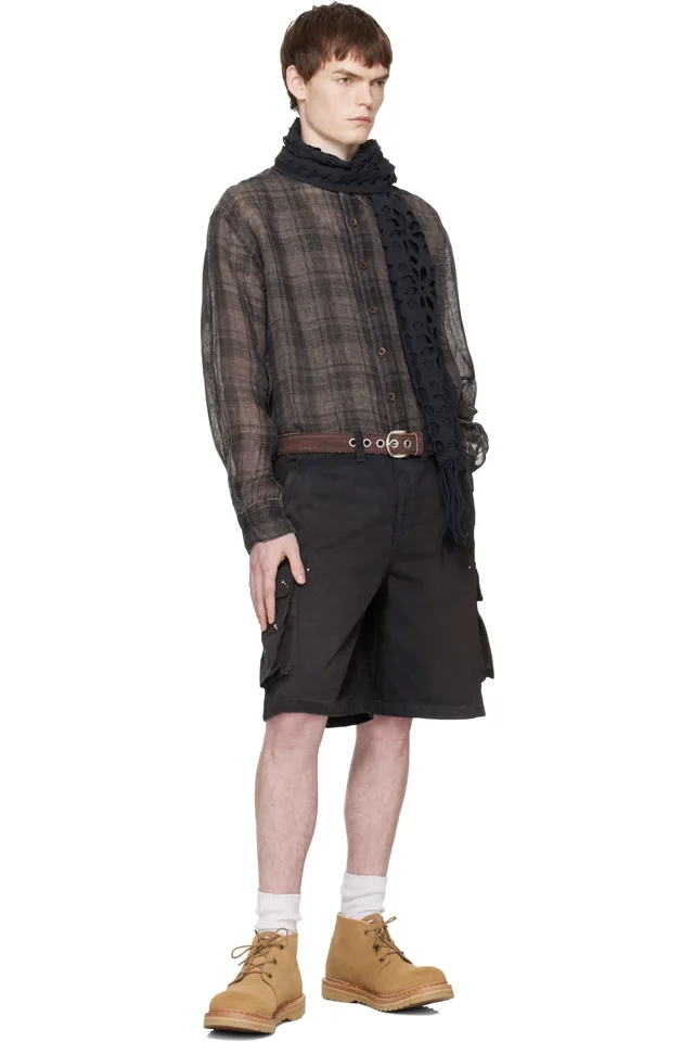 OUR LEGACY Brown Above Shirt, photo 5 of 5 from SSENSE