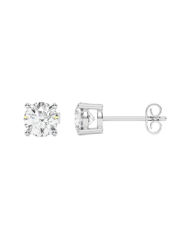Lab Grown Diamonds 14K 2.00 ct. tw. Lab-Grown Diamond Earrings, image 1 of 1 from Gilt