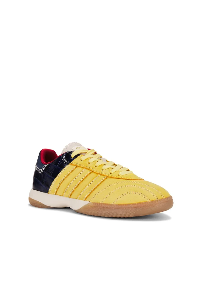 adidas by Wales Bonner Mn Suede Samba Sneaker in Blue, photo 2 of 2 from FWRD