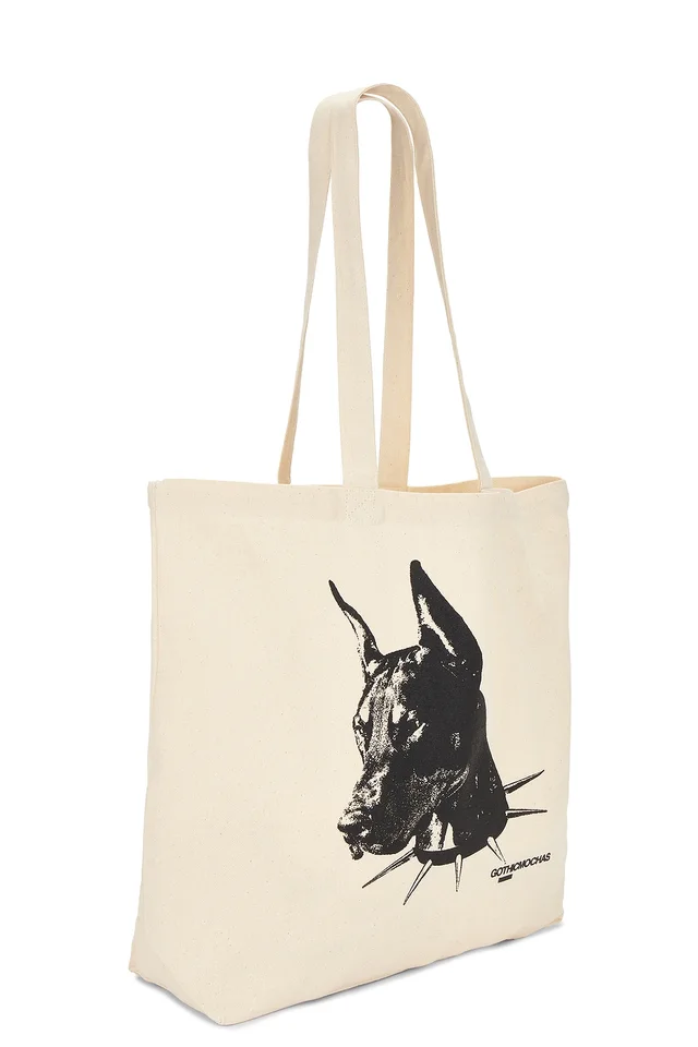 Gothicmochas Pet Adoption Tote Bag in CREAM, photo 3 of 5 from REVOLVE (Canada)