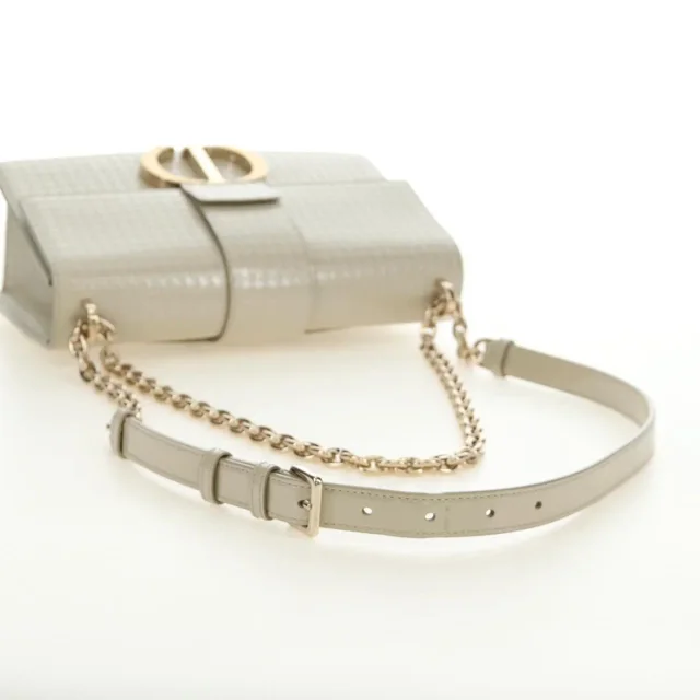 Dior 30 Montaigne Chain Flap Micro Cannage Metallic Calfskin in Calfskin from Her-Age, photo 8 of 48