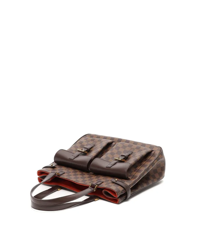 Louis Vuitton Damier Ebene Uzes Tote Bag in Brown Canvas from A Retro Tale, photo 4 of 8