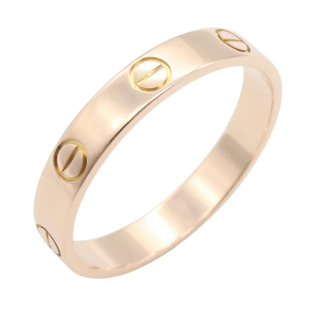 Cartier Mini Love Ring Au750 Ring Size 18 from LuxUness