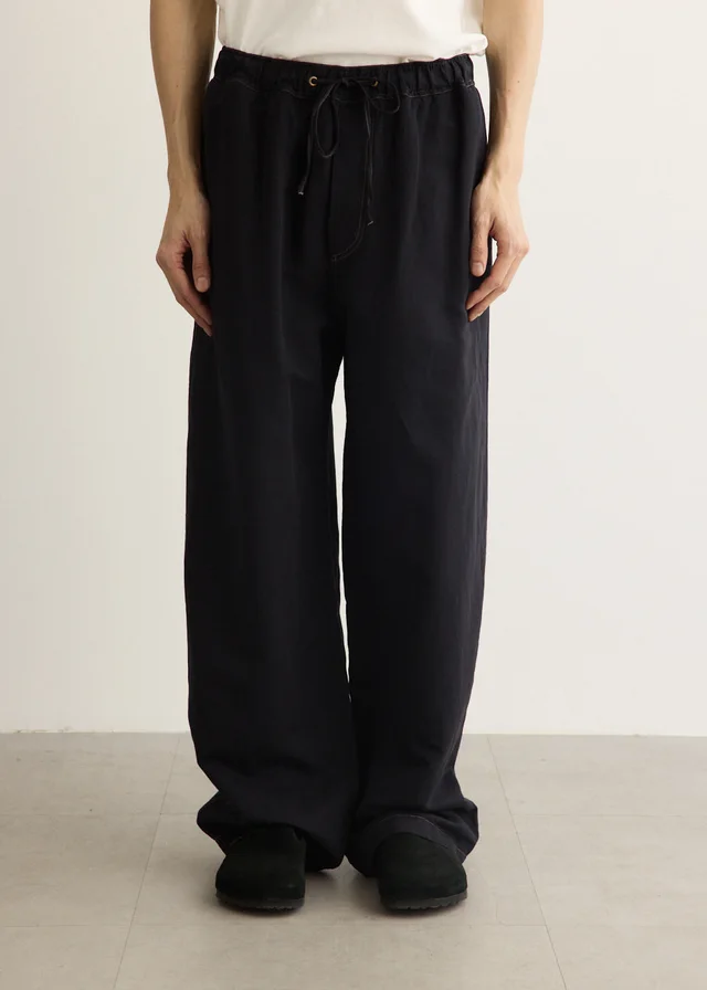 Studio Nicholson Sonny Drawstring Pants in Black from Incu, photo 1 of 1