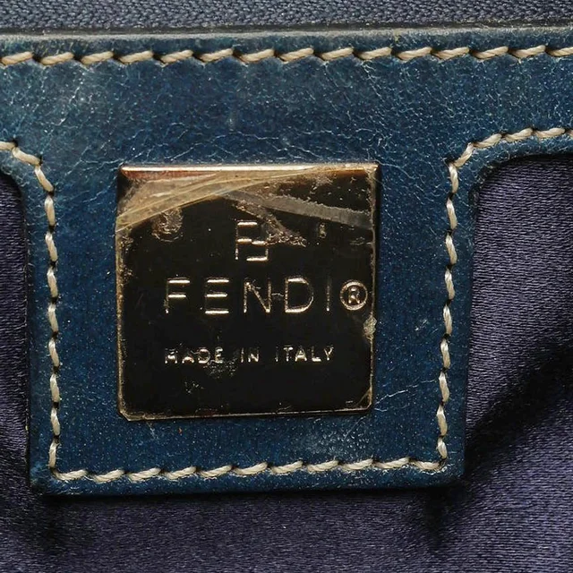 Fendi Zucchino Half Moon Bag in Canvas from A Retro Tale, photo 7 of 9