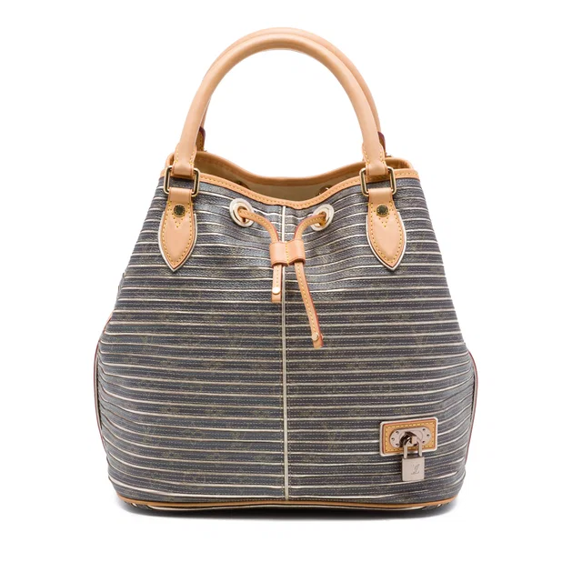 Grey Louis Vuitton Monogram Eden Neo Satchel in Grey Coated canvas from Designer Revival