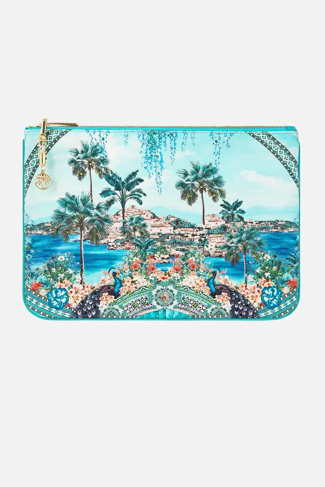 Camilla eBoutique SMALL CANVAS CLUTCH BALEARIC BEBÉ from CAMILLA, photo 1 of 1