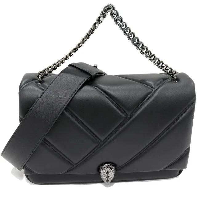 Bvlgari Serpenti Cabochon Calf 2way Shoulder Bag in Calfskin from LuxUness