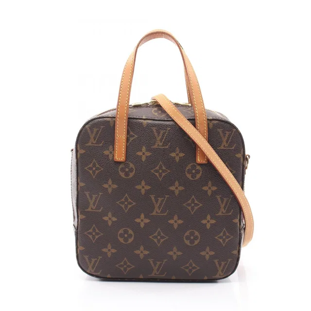 Louis Vuitton Handbag Spontini Monogram 2-Way Canvas Leather in Canvas from The Reluxe