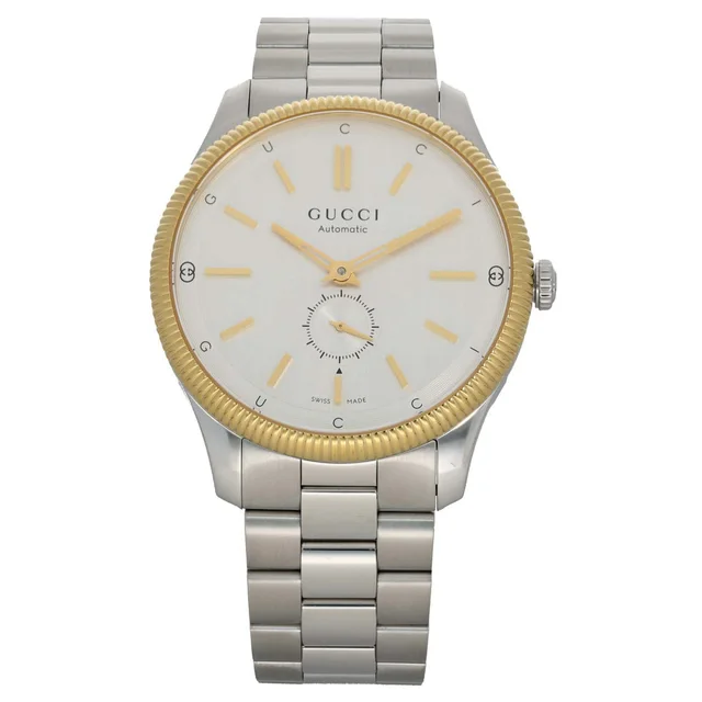 Gucci G-Timeless YA126390 40mm Stainless Steel Watch from H&T