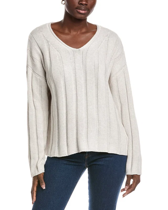 Forte Cashmere Wide Rib Sweater, image 1 of 1 from Gilt