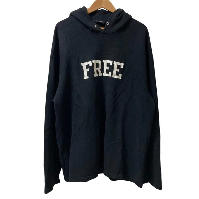 Balenciaga Embroidered Logo Distressed Hoodie from LuxUness