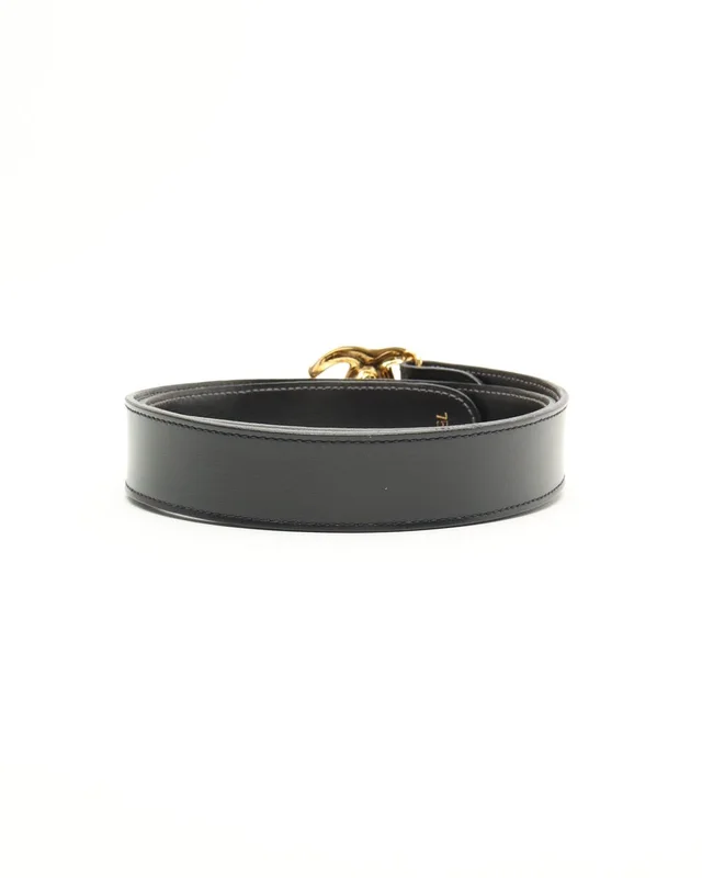 Gucci GG Leather Belt, Size 75 in Leather from A Retro Tale, photo 3 of 7