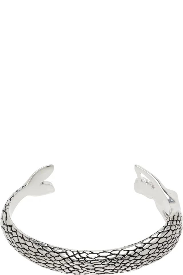 MM6 Maison Margiela Mermaid Cuff Bracelet, photo 2 of 3 from SSENSE