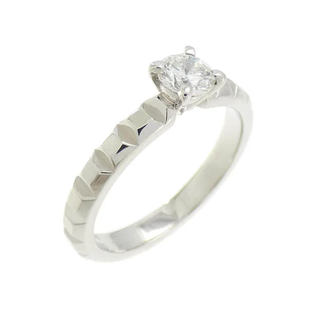 Boucheron Corde de Paris Platinum Diamond Ring Size 9 from LuxUness