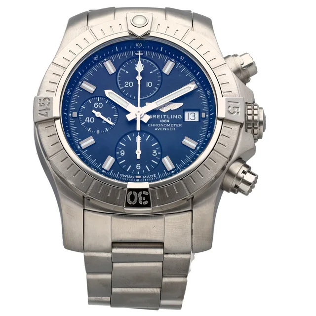 Breitling Avenger A13385 43mm Stainless Steel Watch from H&T