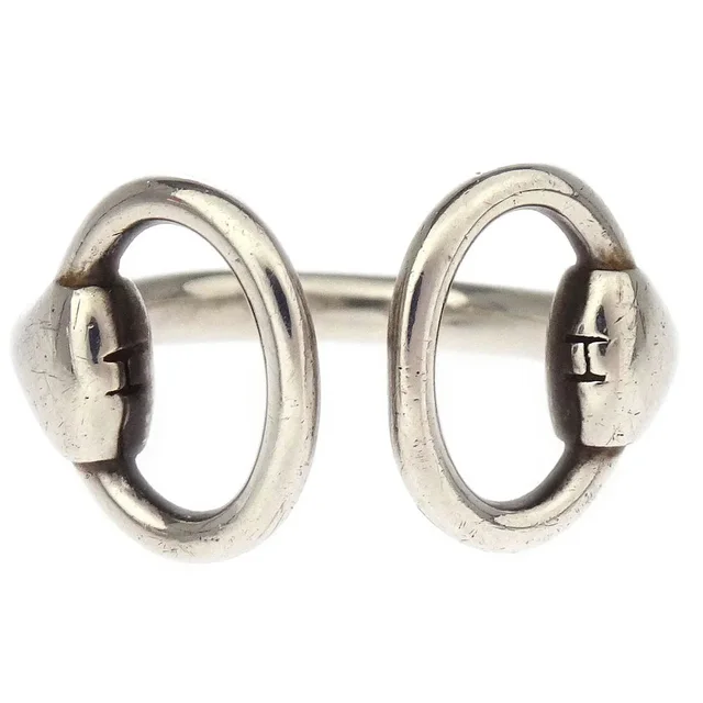 Hermès Ring Nausicaa SV925 Silver #51 in Silver from AMORE Vintage Tokyo
