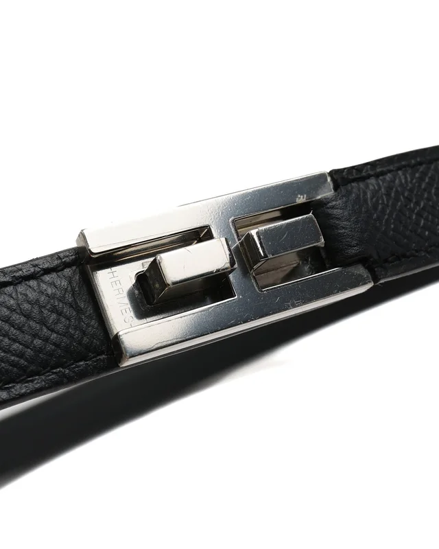 Hermès H Belt, Size 105 in Caviar leather from A Retro Tale, photo 3 of 4