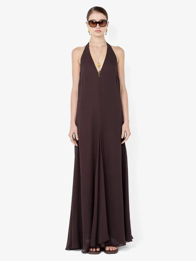 Bec&Bridge SABRINA TRAPEZE DRESS - DARK CHOCOLATE from BEC + BRIDGE, photo 1 of 1
