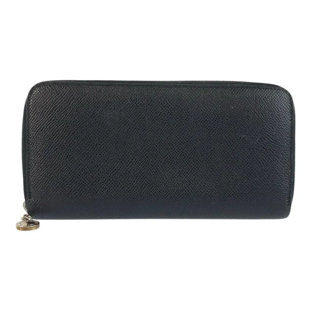 Bvlgari Leather Long Wallet in Leather from LuxUness