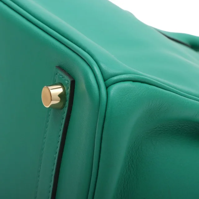Hermès 2017 Birkin 25 Mint in Swift leather from VINTAGE QOO TOKYO, photo 12 of 16