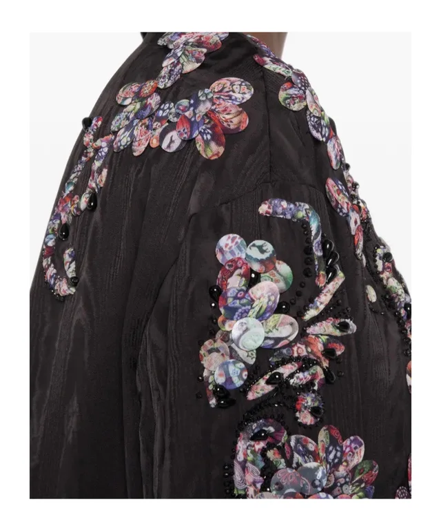 Dries Van Noten Embroidered Moiré Jacket, photo 4 of 4 from SENSER